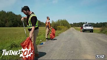 Image TWINKPOP - Chuck Conrad Drops His Shorts And Gives Trevor Brooks&rsquo_ Hole A Taste Of His Big Dick