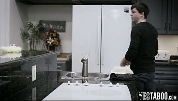 Image Petite German blonde maid lets employers horny evil stepson smash