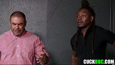 Image Black contractors anal bang wife, while cuckold husband watches