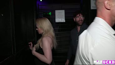 Image First time swingers meet experienced French couple at sex club