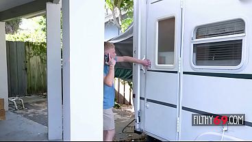 Image Fucking my stepmother in the RV - Alyssia Vera