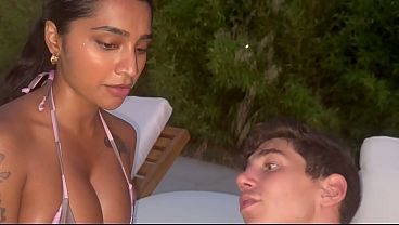 Image CALIENTE TRIO EN LA PSICINA CON SABIEN DEMONIA Y YASMINA KHAN