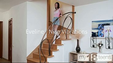 Image MY18TEENS - Petite brunette girl fucks her pussy with dildo