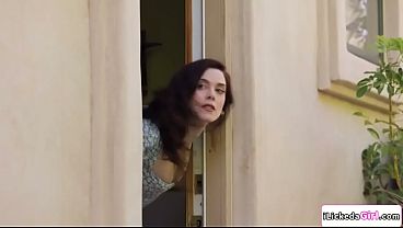 Image Lesbian making an effort to lick that milf neighbors pussy