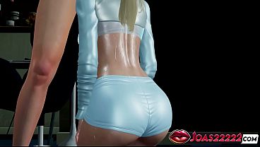 Image Big Tits Wet Blonde Amy 3D Animation - No-Hands Blowjob with Moans, On Top Titjob in Bra Showcasing Her Big Ass, Handjob Stroking Leading to Massive Cumshot Rule34 Hentai