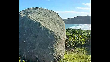 Image Convido voc&ecirc_s para tomar no cuzinho no morro da praia