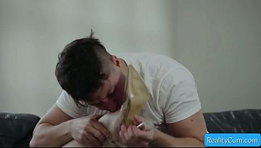 Image RealityCum.com presents: Octavia Red, Jay Romero - Sexy blonde with amazing big natural tits getting licked and fucked