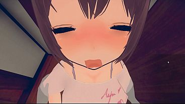 Image Your Cute Stepdaughter wants your cum inside her tight pussy - RisoHiki Hentai Gameplay