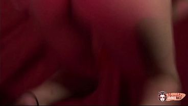 Image Horny Asian strips down and fucks in all three holes with great grit