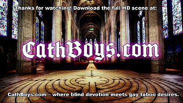 Image The priesthood assembly Eddie Patrick Jack Aries and Adam Snow enjoying their time as they fuck altar boy Dex Devall