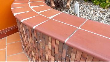 Image No Aguanto las Ganas de Follar el Co&ntilde_o meado de mi Novia al Aire Libre Y Acaba en Creampie Amateur