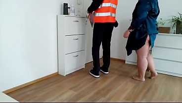 Image A delivery service error resulted in cum on a mature milf's ass