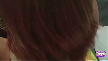 Image A saucy redhead gets her pussy eaten by the pool and gives a footjob