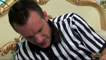 Image A soccer referee and a beautiful big titted soccer mom are fucking hard after soccer practice