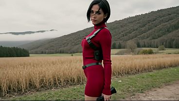 Image Ada Wong from Resident Evil Fucked Hard (AI-Generated)