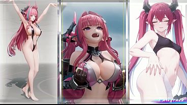 Image ai generated genshin impact Endfield fan art hentai anime