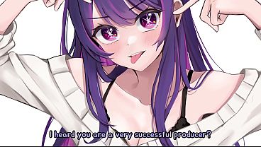 Image Ai Hoshino Wants You to Simp for Your Goddess! (Oshi no Ko) [Worshipping, Goddess, Edging, Multiple Choices, Mistress, Paizuri, Creampie, Femdom] (Public Version)