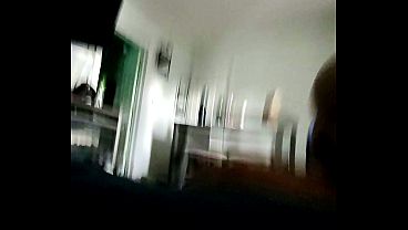 Image Amateur couples sex tape, busty Latina is so hot the way she enjoys big fat cock!