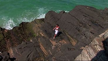 Image Asian tourist Jade Sin double penetrated by two hung strangers