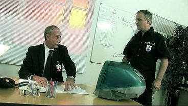 Image Big breasted Czech MILF fucked in the UK customs office