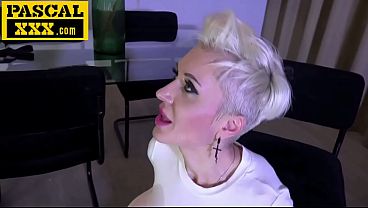 Image Big-Tit Blonde Begs for a Rough Anal Pounding