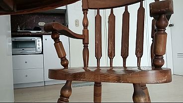 Image black gay big dick jerking off in the kitchen