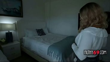 Image Blonde milf have fun threesome with two black studs - Katalina Kyle