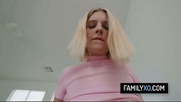 Image Blonde stepdaughter let stepdad fuck her after massage - Maria Anjel
