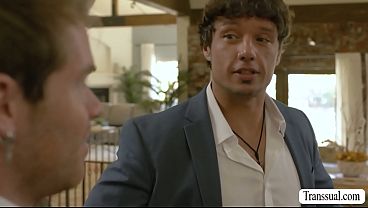 Image Bride to be cheater fucked by TS guests