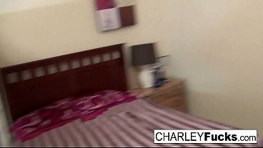 Image Charley plays with her pussy