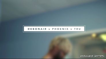Image Debonair, Phoenix & Tru Bareback Threesome