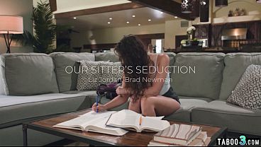 Image Dude fucking the shy teen babysitter Liz Jordan in front of his MILF wife