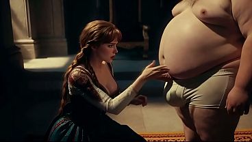 Image Fiery Braided Redhead Princess Broken &ndash_ Innocent Winter Royal Turns Into Cum-Guzzling Cowgirl Slut