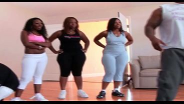 Image Fitness instructor gets to fuck all of this big black booty