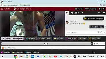 Image flexing oil show