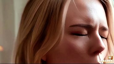 Image Fucking stepsis big ass and orgasm pussy | White breasts blonde girl | Virtual Sex [AI]