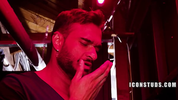 Image Horny Studs In Sex Shop Try Each Other Out