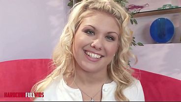 Image Hot Blonde Beauty Loves Cock Sucking and Pounding