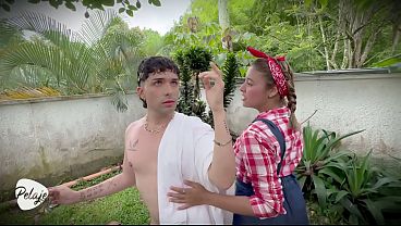 Image I found an ancient statue in my new house, I fuck it in the flowerpot pose and end up eating its semen.