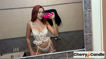 Image Italian Guy has his First Pornstar Experience with Cherry-Candle