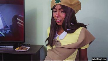 Image La scout cindy luna petite, me pide que la folle y le de leche para sus galletas