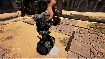 Image Lara Croft will deep throat an ancient statue 3D Hentai