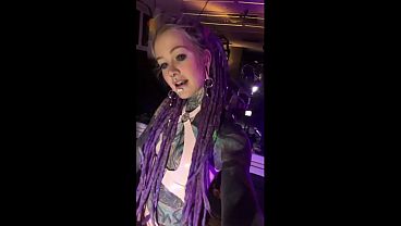 Image Latex Tease to Anal Fisting Tattooed Dreadlock Lesbians