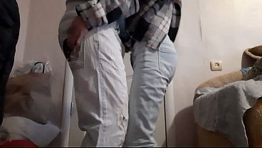 Image Married lesbian friends secretly have sex while their husbands watch football in the next room