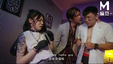 Image ModelMedia Asia - After the sexy female tattoo artist finished my tattoo, she also took good care of my dick