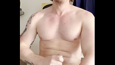 Image POV: Thick Muscle Bro Jerks off with You While He Tells You About the Berlin Sex Party