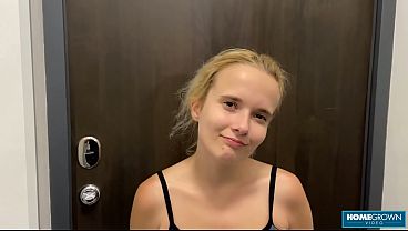 Image Sexy Blonde Lolipop Seduces A Bank Rep In Hot Yoga Outfit Roleplay