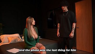 Image Stepmother breaks up with her husband, and her stepson knows how to make her happy!