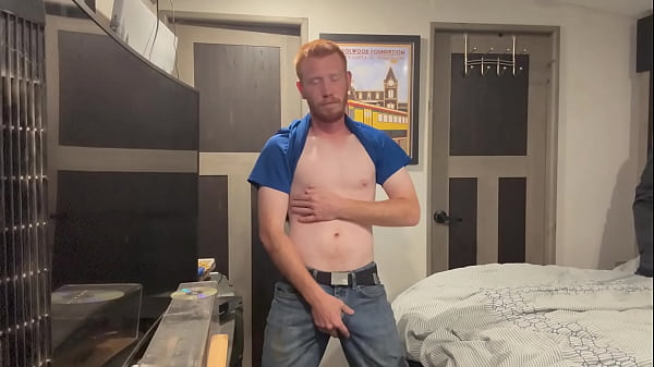 Image Striptease then cum