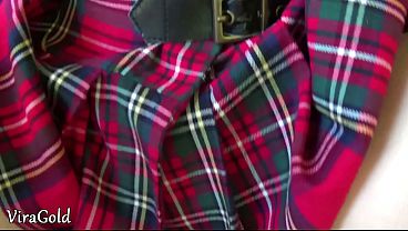 Image Student girl Helena Him exult while getting creampied